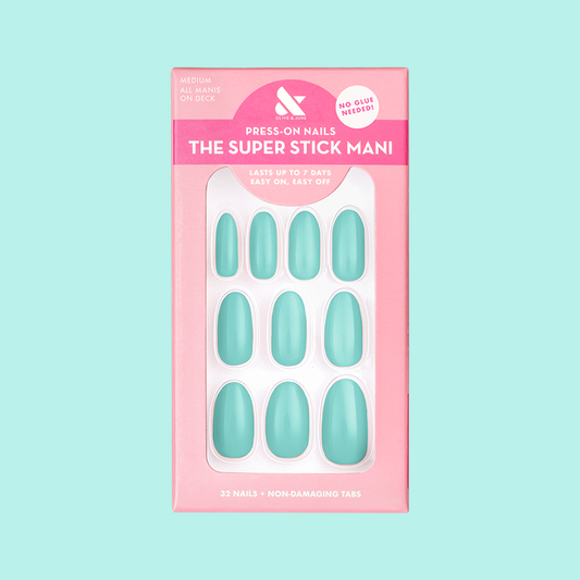 All Manis on Deck | Medium | Oval - Tab Press-On