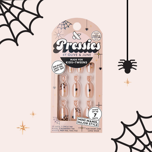 Caught in a Cute Web - Pressies | S/M | Round
