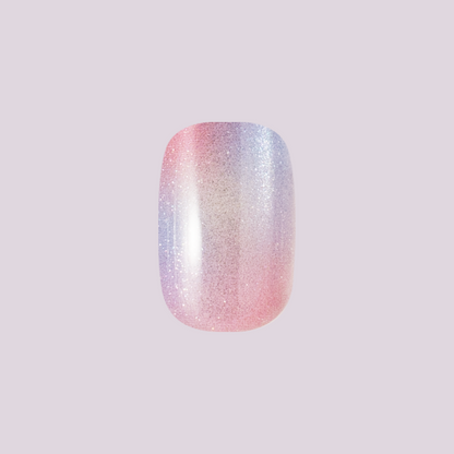 Fairy Velvet | Extra Short | Squoval - Tab Press-On