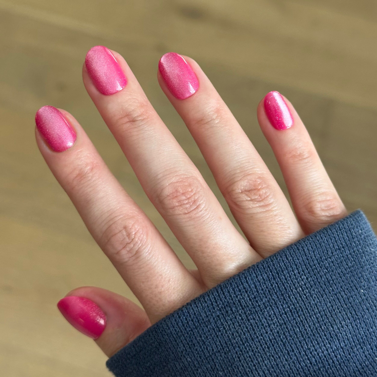 Fuscia Velvet - Press-On | Extra Short | Round