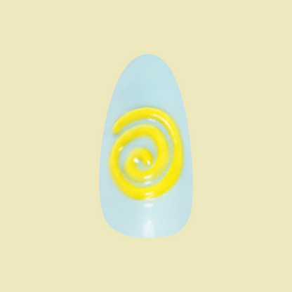 Fun Zone - Press-On | Medium | Almond