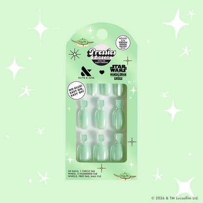 Grogu Green Velvet  - Pressies | S/M | Round