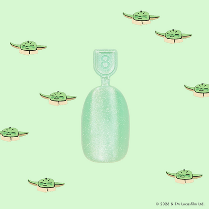 Grogu Green Velvet  - Pressies | S/M | Round