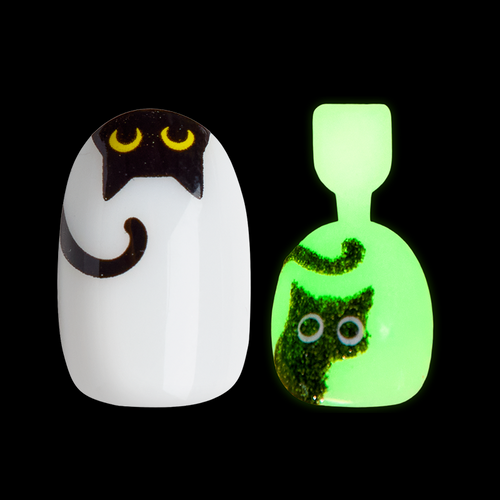 Halloween Cats Press-On Set