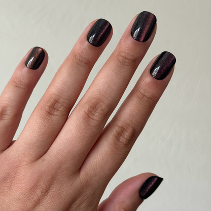 Mocha Velvet - Press On | Extra Short | Squoval