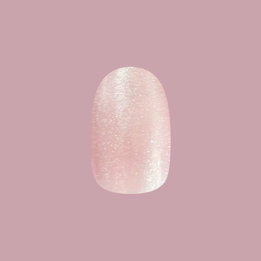 Neutral Shimmer - Press-On | Extra Short | Round