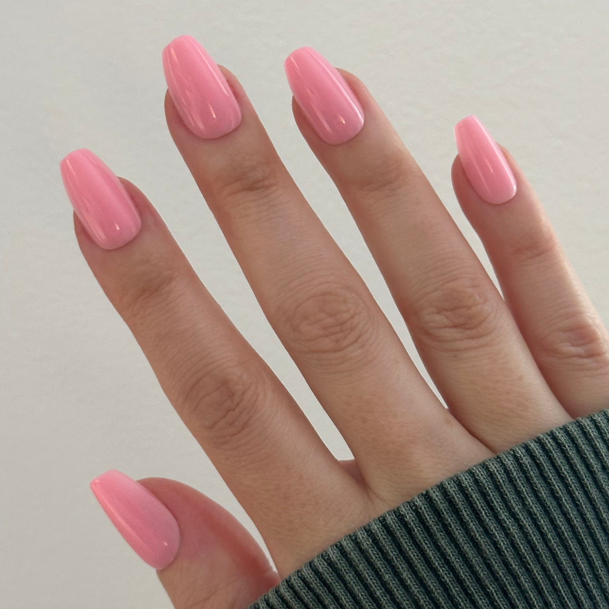 O&J Pink - Press-On | Medium | Coffin
