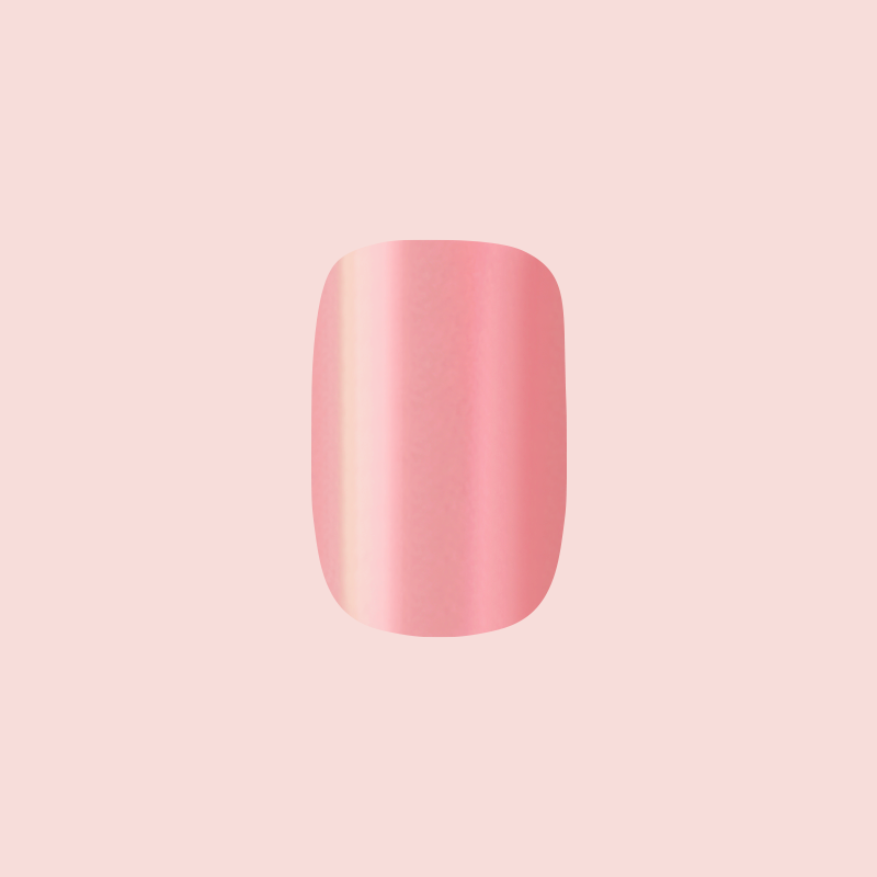 Pink Rainbow Chrome - Press-On | Extra Short | Squoval