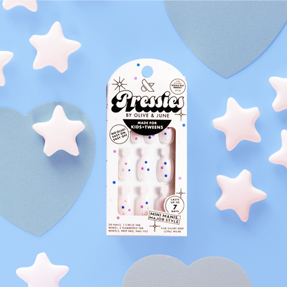 Polka Dot Perfect - Pressies | Short Medium | Round