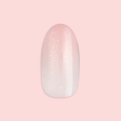 Rose Gradient Shimmer - Press-On | Medium | Oval