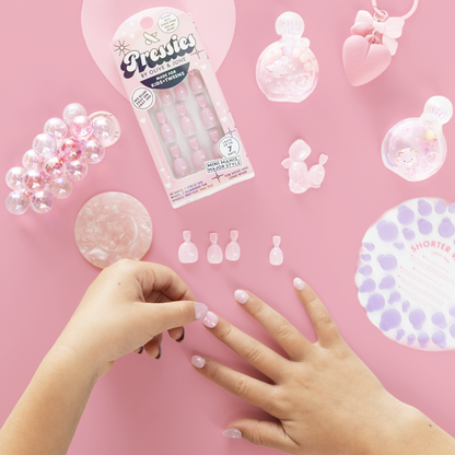 Shiny Pink Has My Heart - Pressies | Extra Short Short | Round