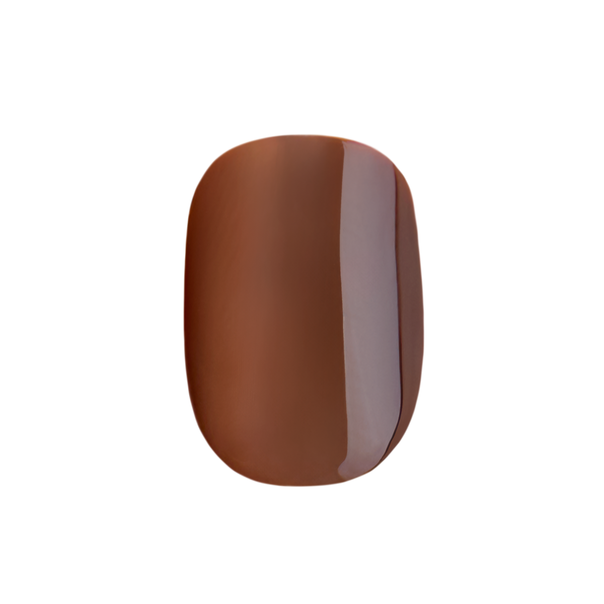 Chocolate Glaze - Press-On | Extra Extra Short | Squoval