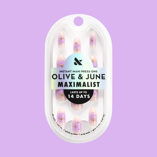 Sparkle Aura Mixed Pack - Press-On | Medium | Oval