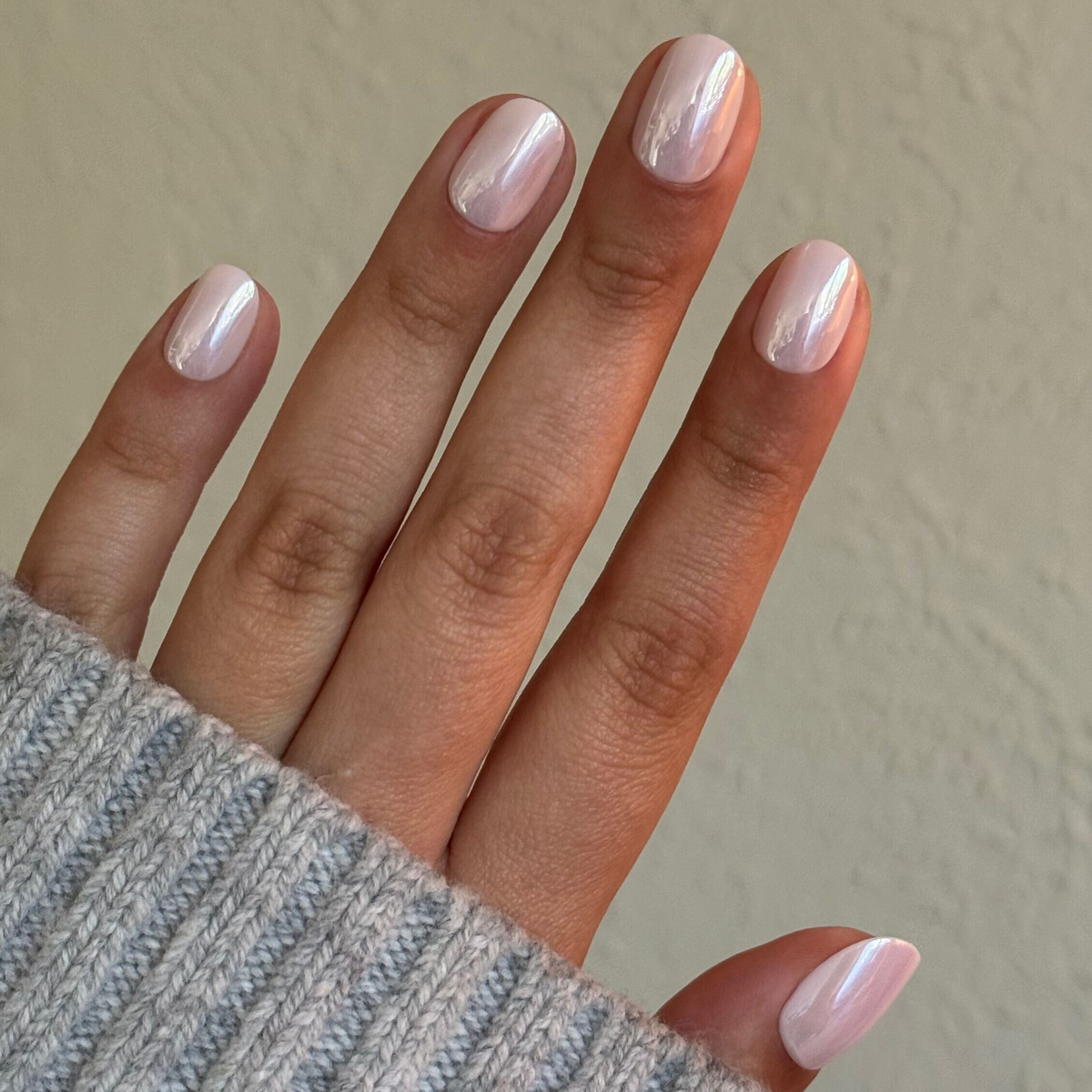 Sugar Glaze - Tab Press-On | Extra Short | Round