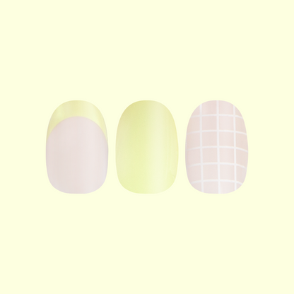 Tennis Vibes Mixed Pack - Press-On | Short | Round