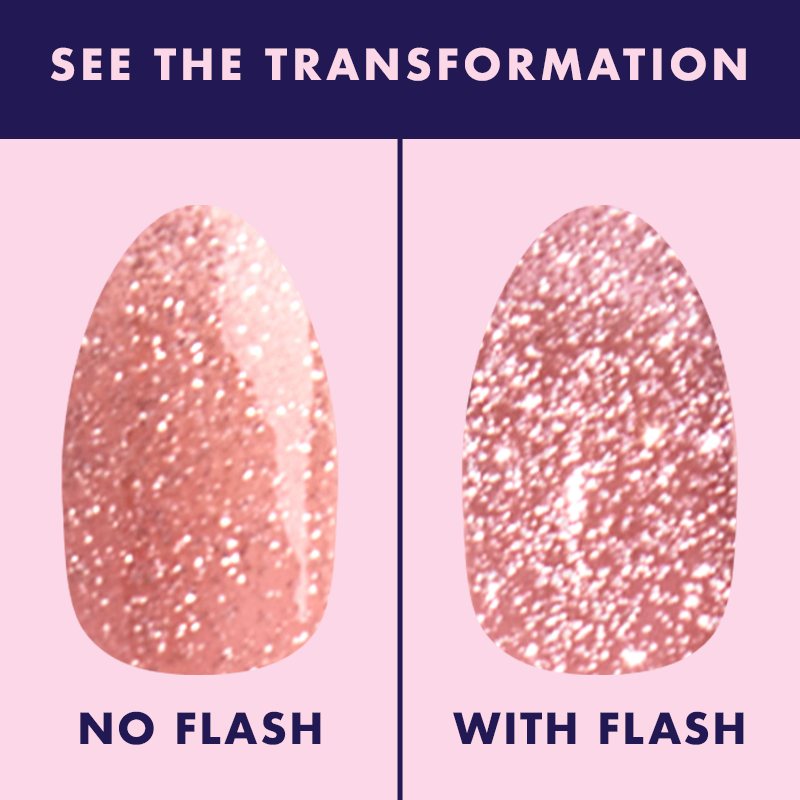 Sparkly Pink Drink Gel