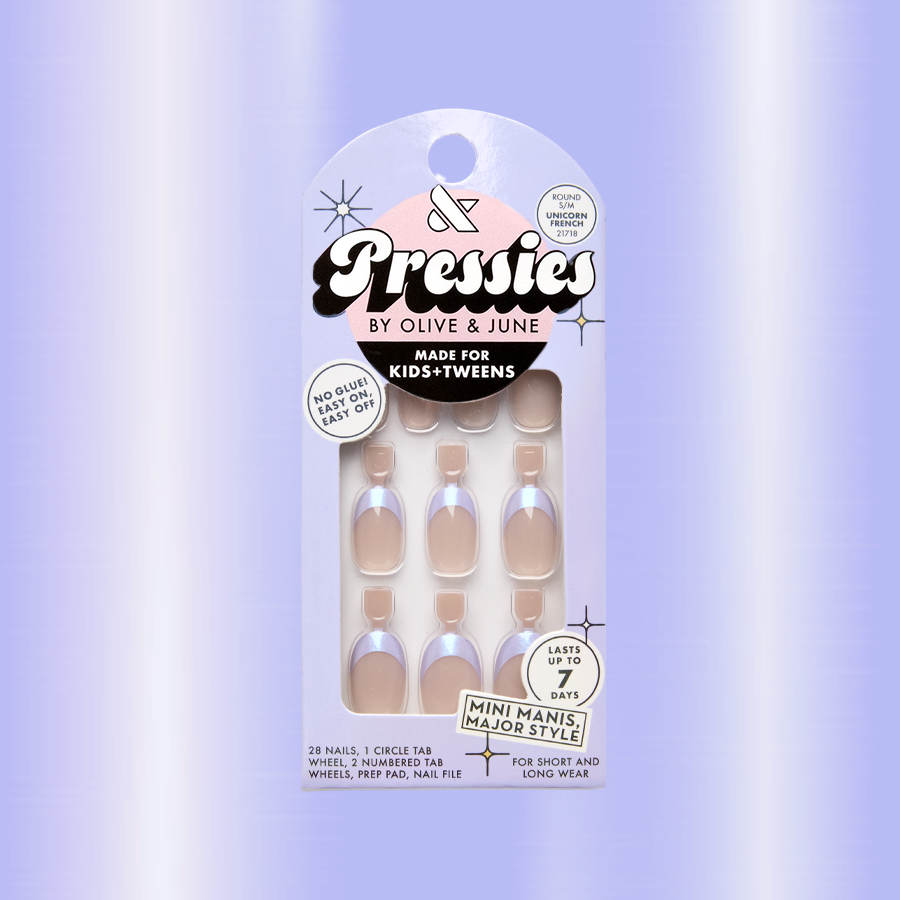 Unicorn French - Pressies | Short Medium | Round