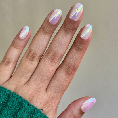 Unicorn French Maxi - Press-On | Short | Round