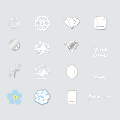 For the Bride Nail Art Stickers