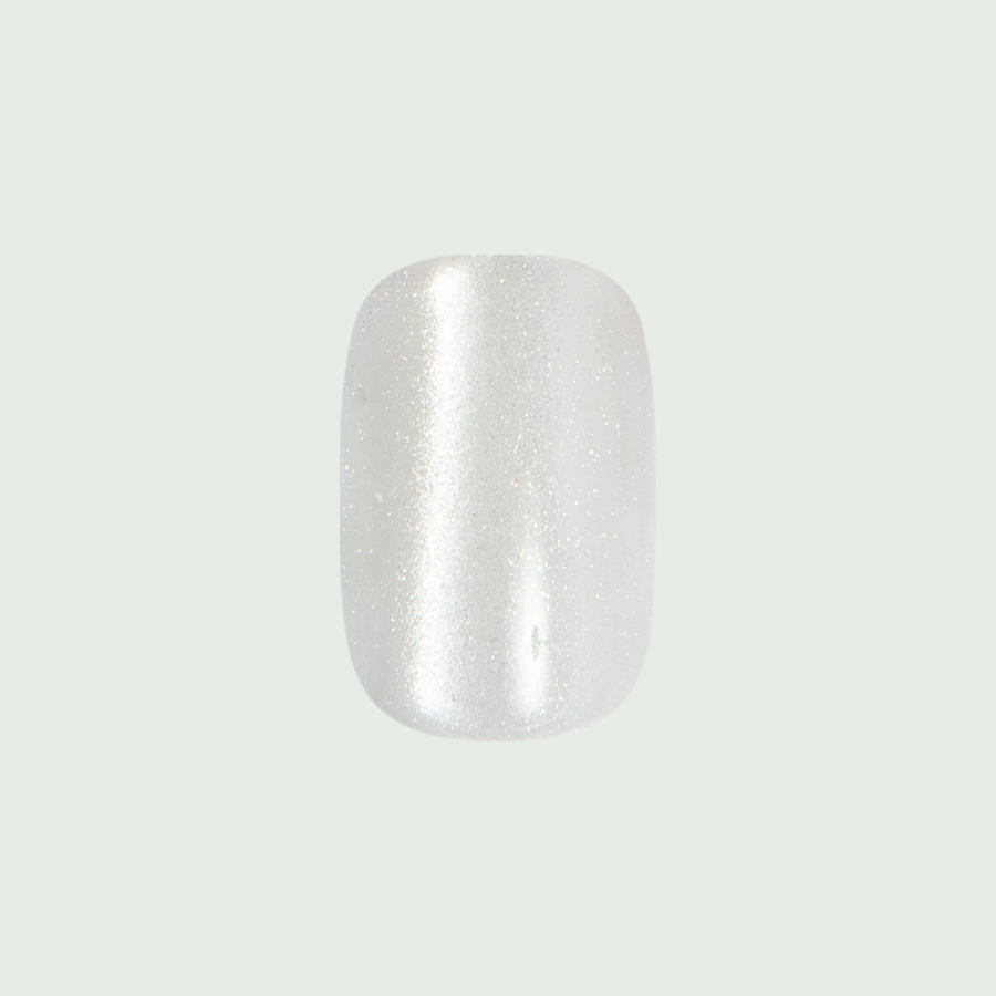 Winter Glitter Velvet - Press-On | Short | Squoval