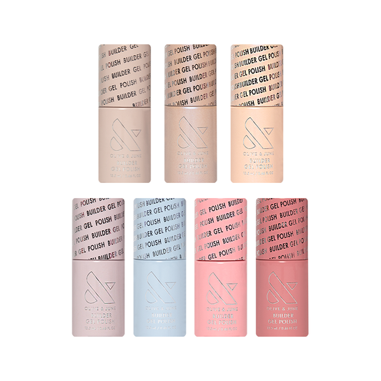 Shimmers + New Neutrals Builder Gel Polish Set