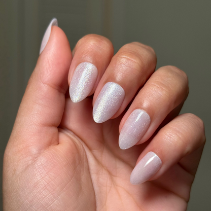 Cosmic Shimmer Glimmer - Press-On | Medium | Almond